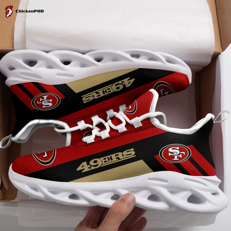 San Francisco 49ers  White Shoes Max Soul CH