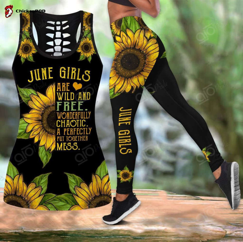 Sport Gift – Mexico Flower & Coat Of Arms Hollow Tank Top or Legging