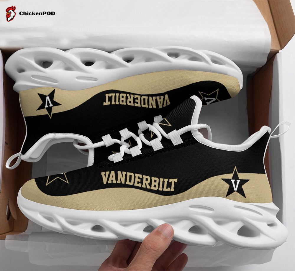 Vanderbilt Commodores Max Soul Shoes For Fan Gifts For Fan Gifts G95