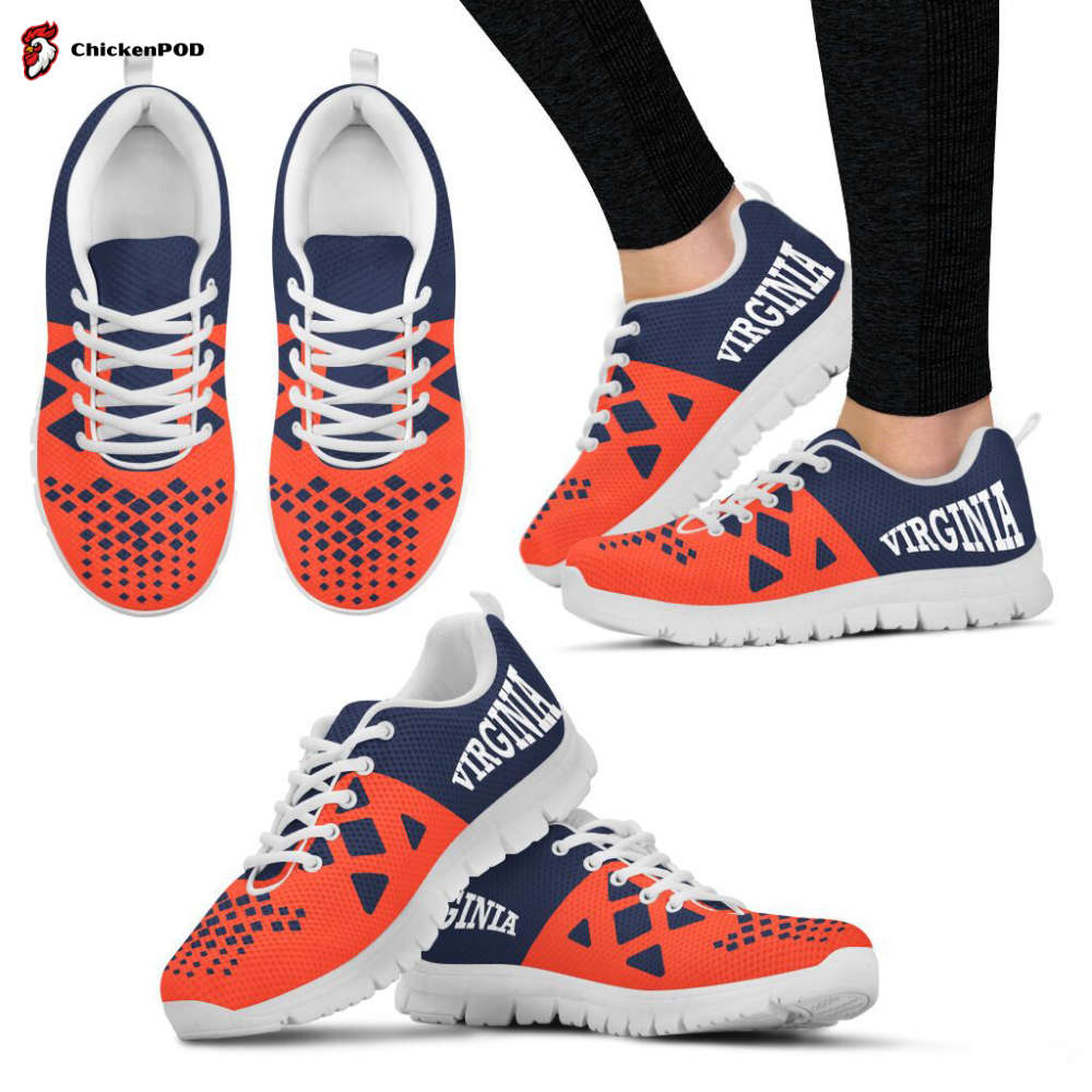 Virginia Cavaliers Unisex Running Shoes For Fans Gifts