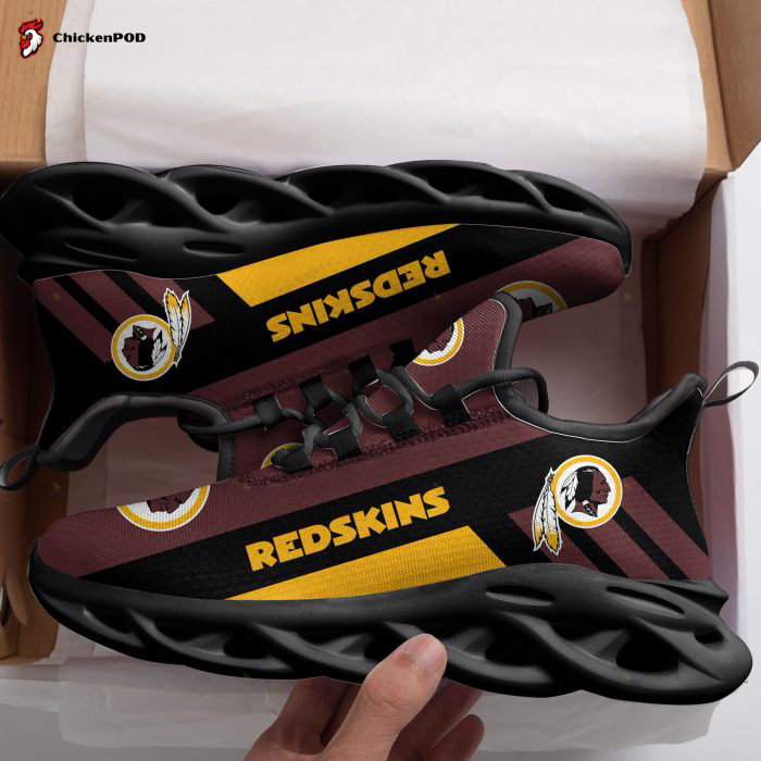 Washington Redskins Lover Black Shoes Max Soul CH