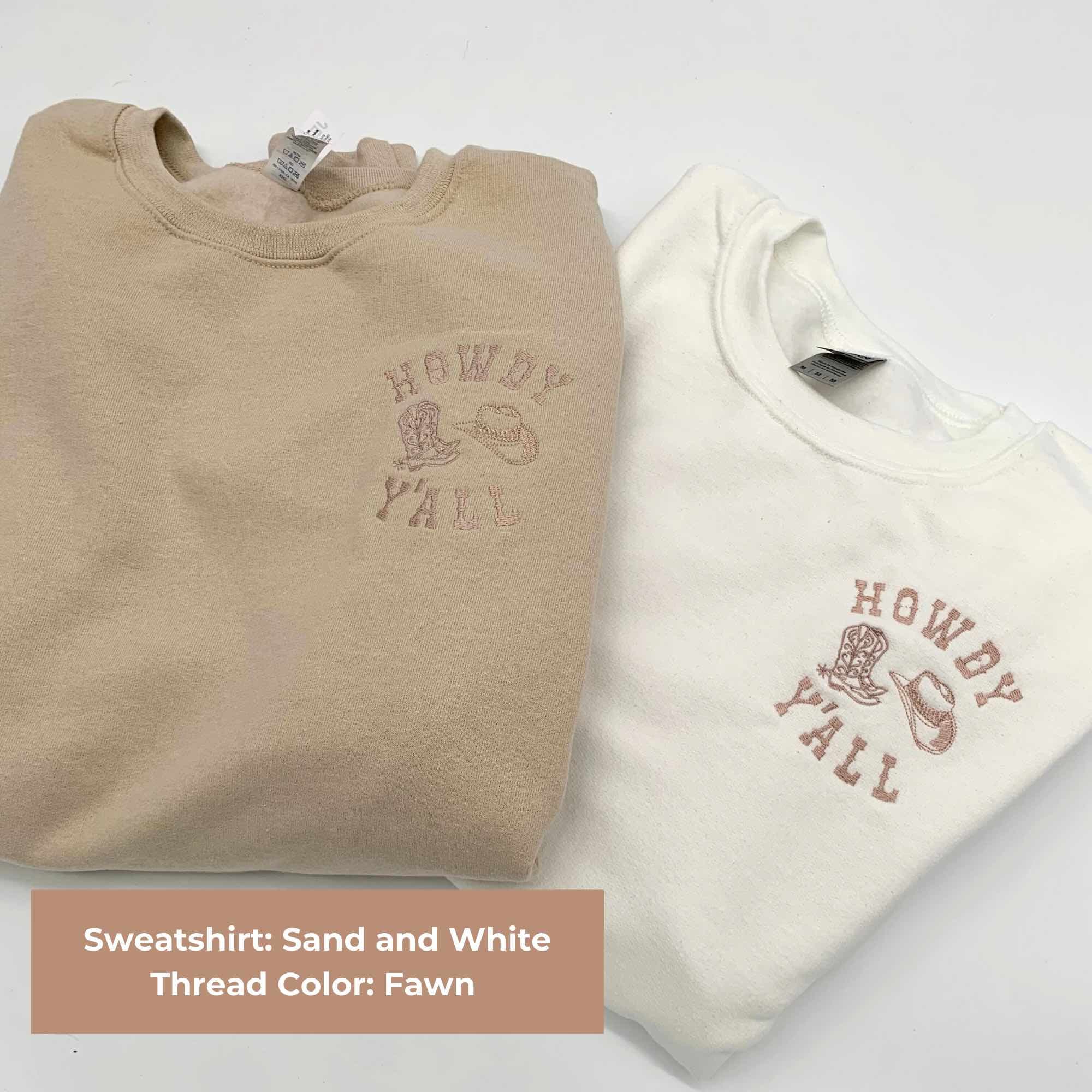 Custom Embroidered Sweatshirt Comfort Colors® Personalized Gift for Bride & Engagement