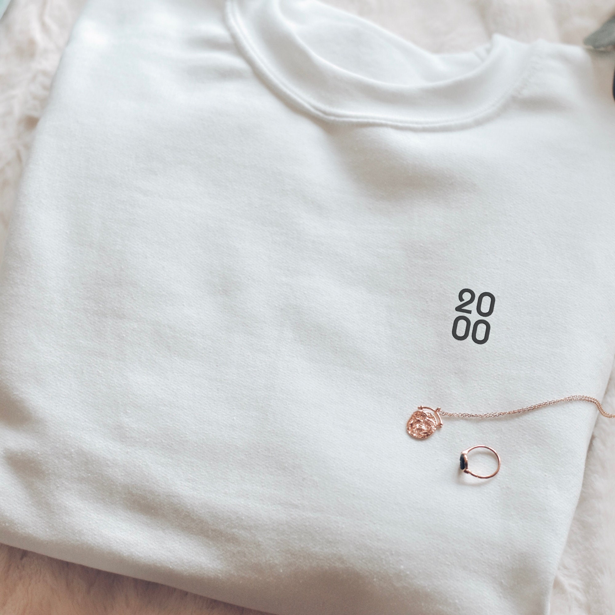 Personalized Embroidered Birth Year Sweatshirt Perfect 30th 60th Birthday Gift Golden Celebration Shirt