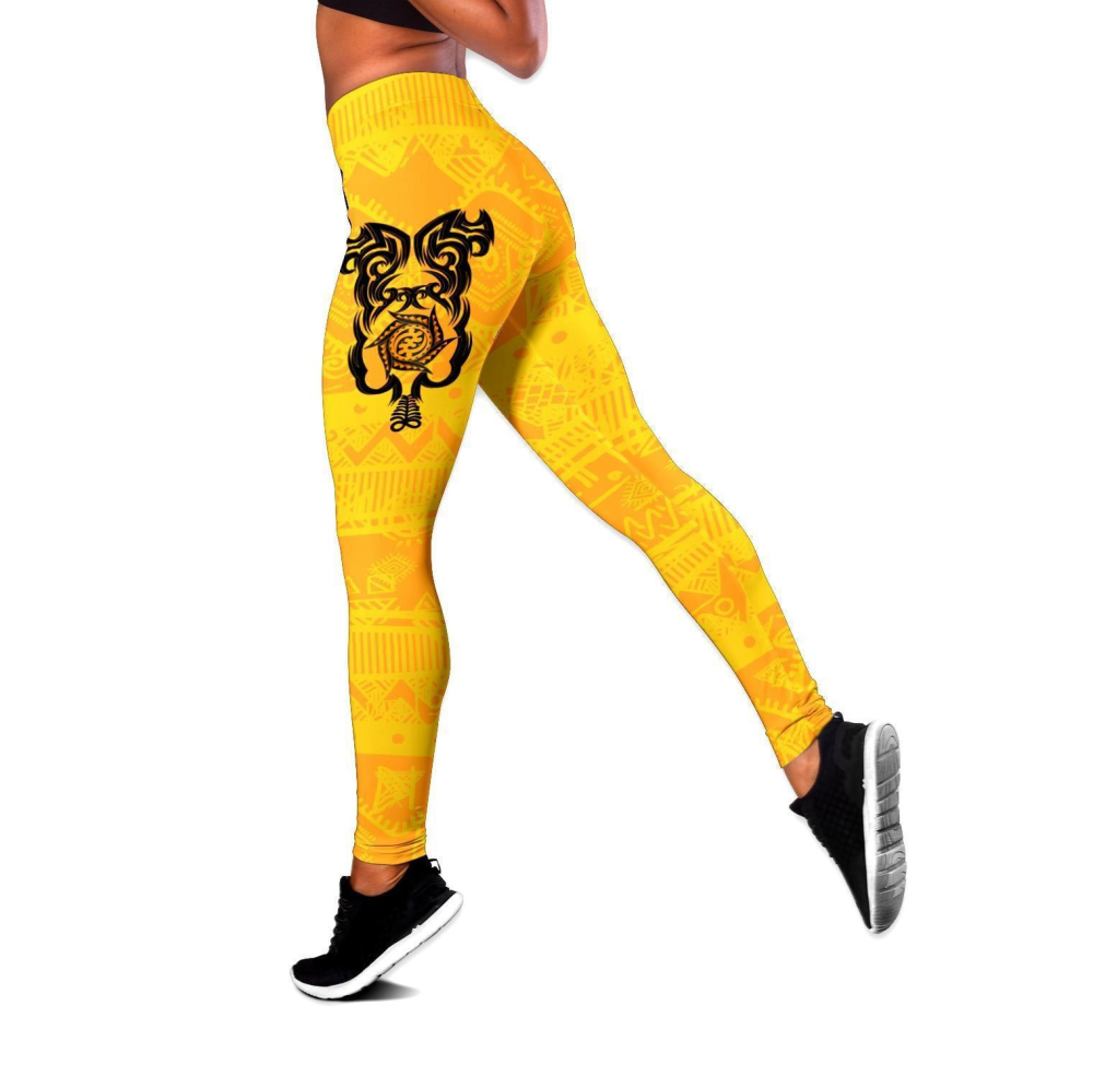 Africa Adinkra Mud Legging & Tank top For Women Sport Gifts