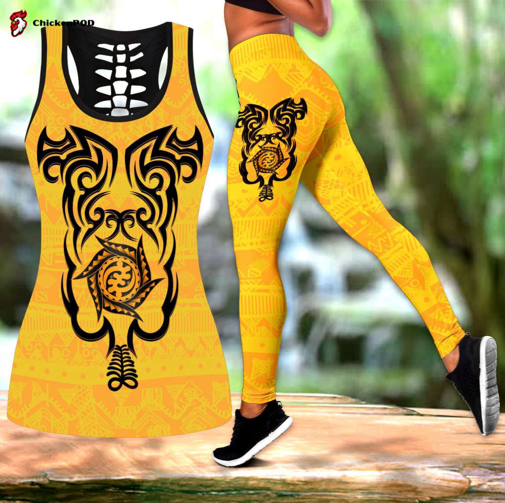 Africa Adinkra Mud Legging & Tank top For Women Sport Gifts