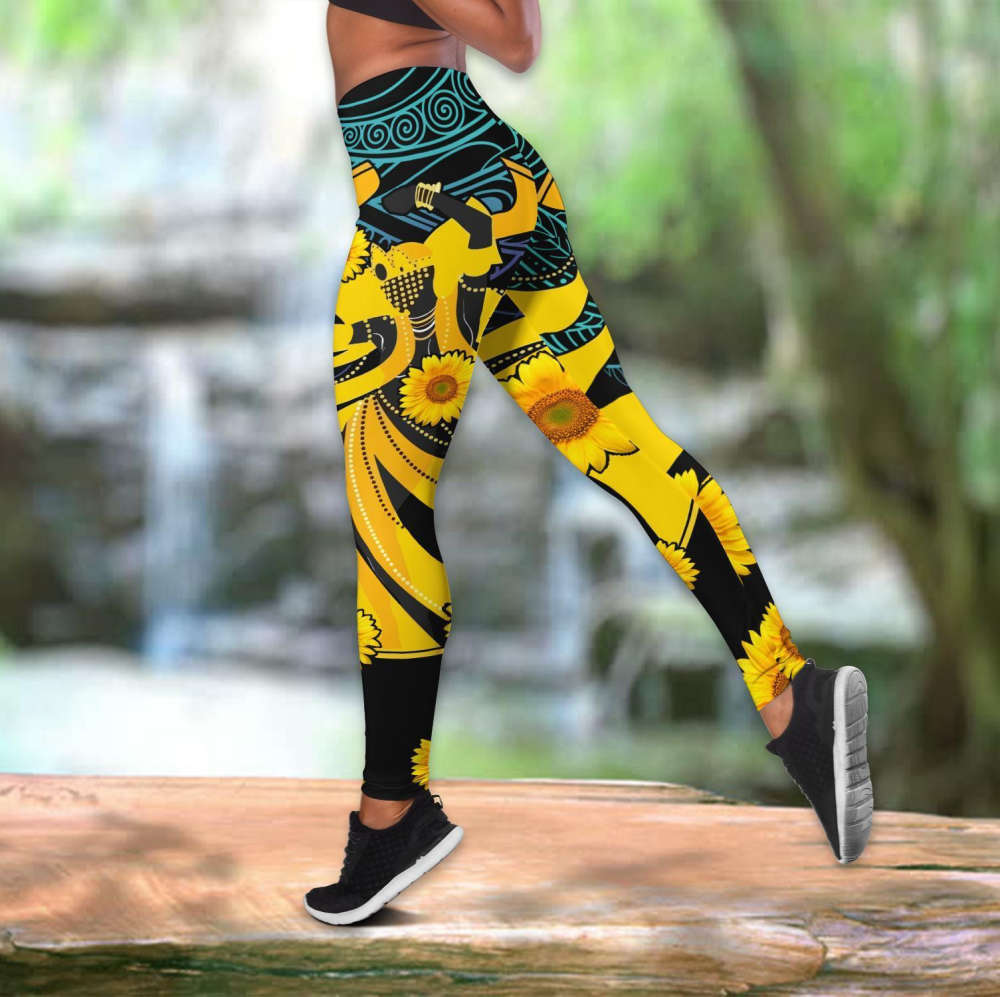 Africa Orisha Oshun Goddess Legging & Tank top