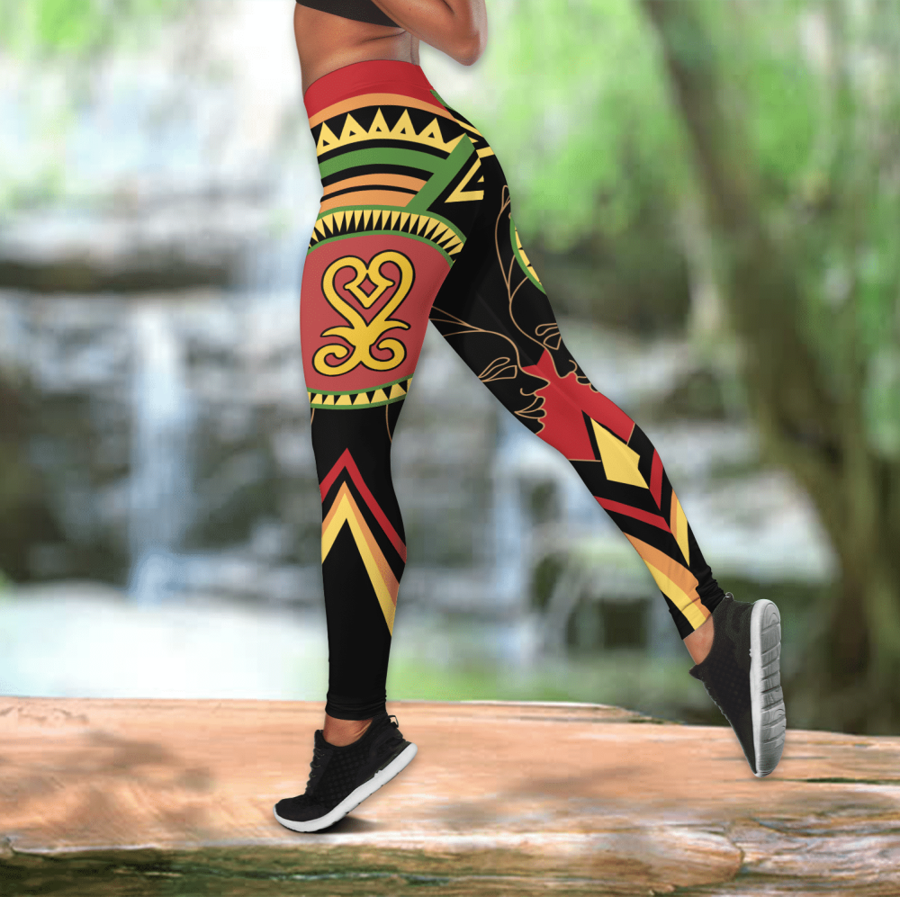 African Zone Adinkra Sankofa Pullover Legging & Tank top