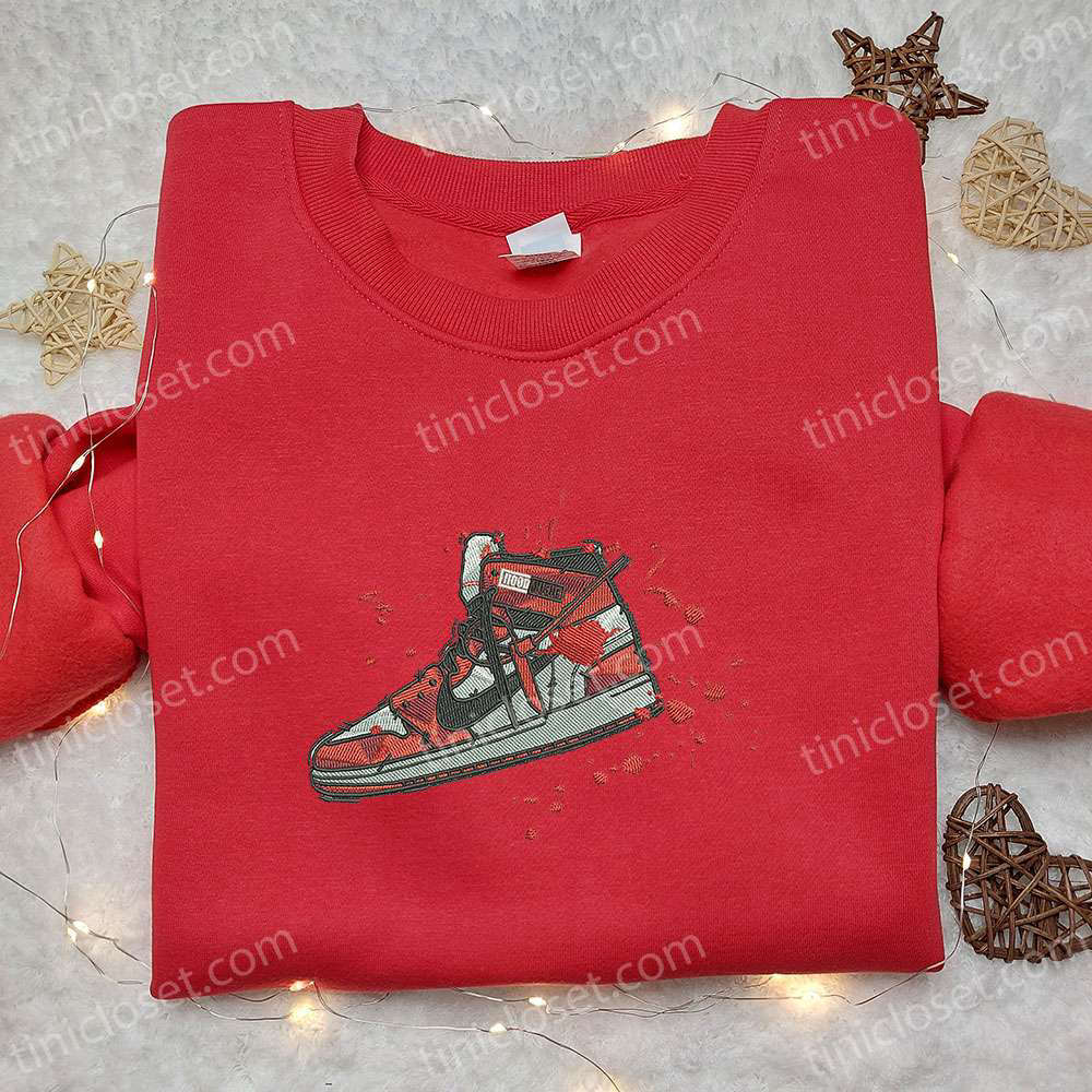 Air Jordan 1 x Nike Embroidered Shirt: Stylish Nike Inspired Gift for Family