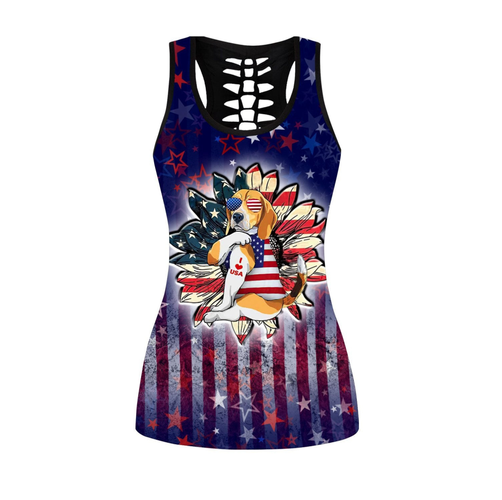 American Dog Personalize Legging & Tank Top