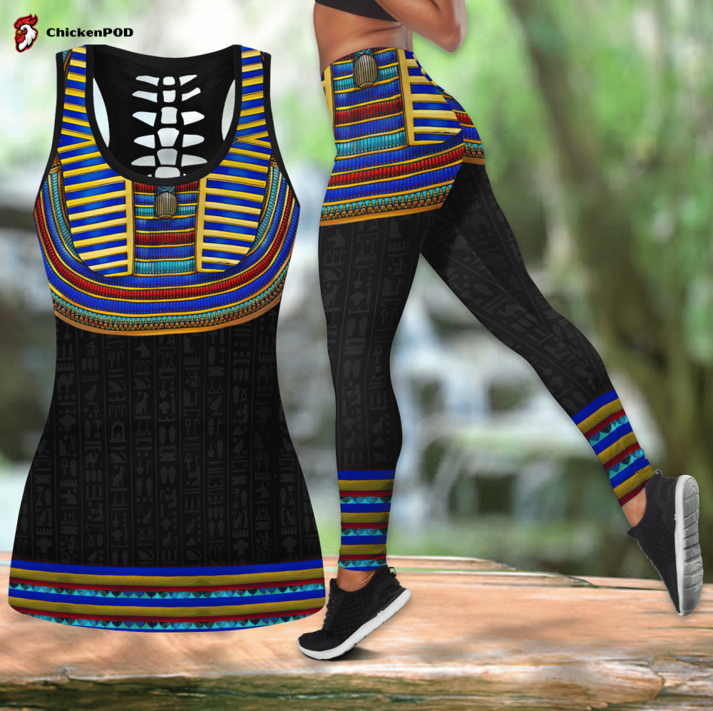 Ancient Egypt Pharaoh Cover Combo Legging Tank