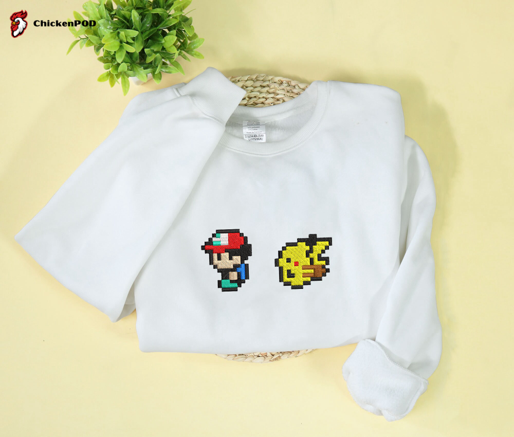 Charmander Embroidered Hoodie & Sweatshirt: Perfect Christmas & Birthday Gifts