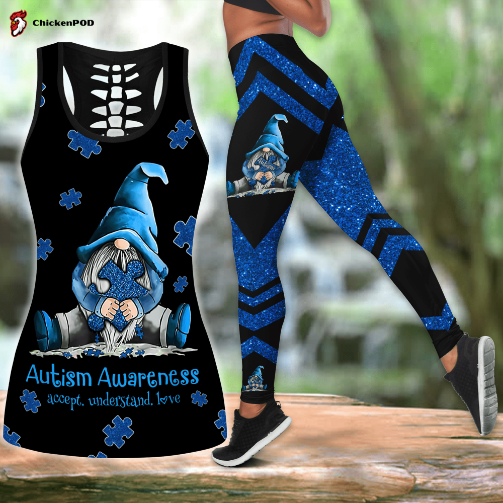 Autism Awearness Combo Legging Tanktop DD