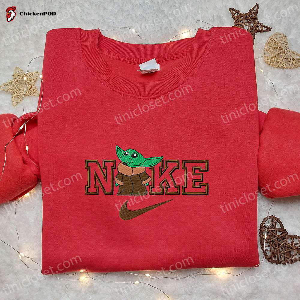 Stylish Leather Laces x Nike Embroidered Shirt – Perfect Nike Inspired Gift for Family