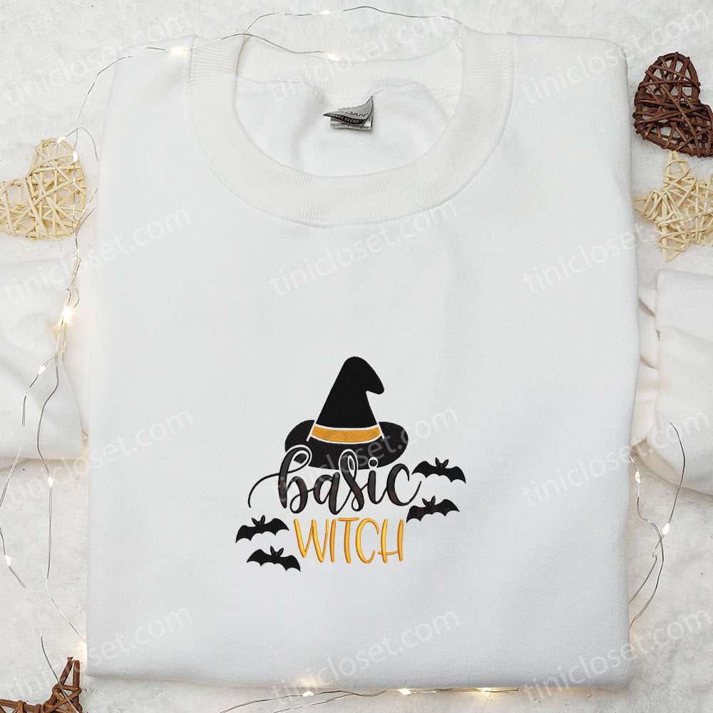 Spooktacular Basic Witch Hat Halloween Sweatshirt & Shirt: Top Halloween Shirt Ideas!