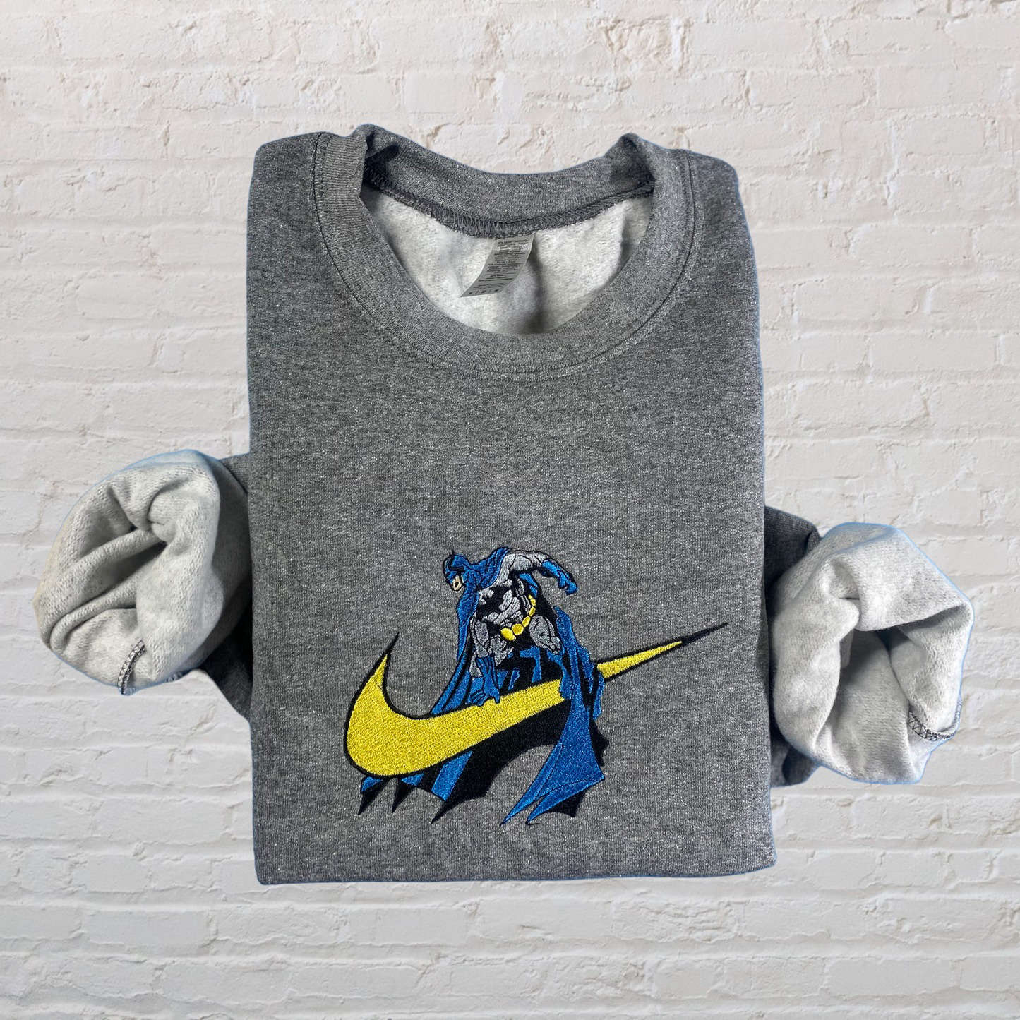 Belle Beauty & Beast Couple Nike Sweatshirts: Disney Embroidered Delight