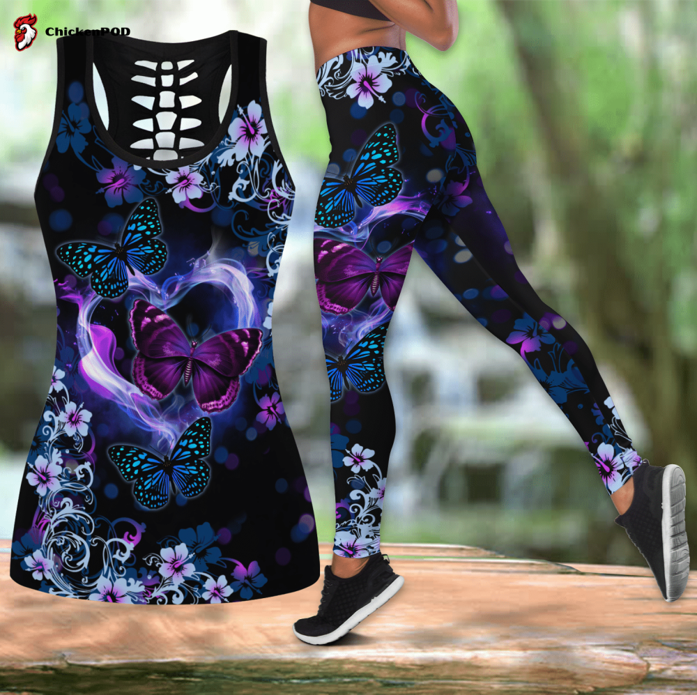 Beautiful Butterfly Combo Tank + Legging