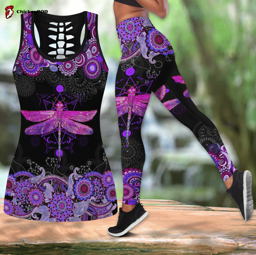 Beautiful Dragonfly Combo Tank + Legging