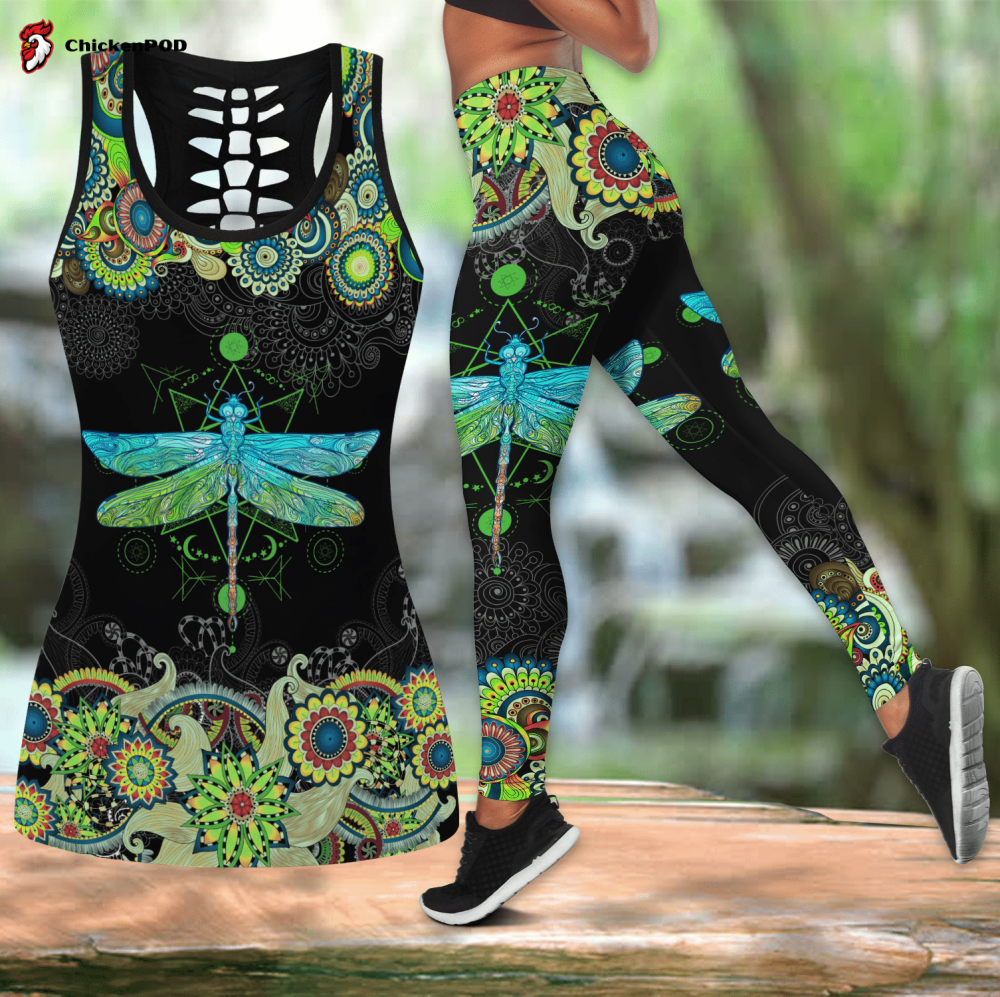 Beautiful Dragonfly Combo Tank + Legging JJ040401