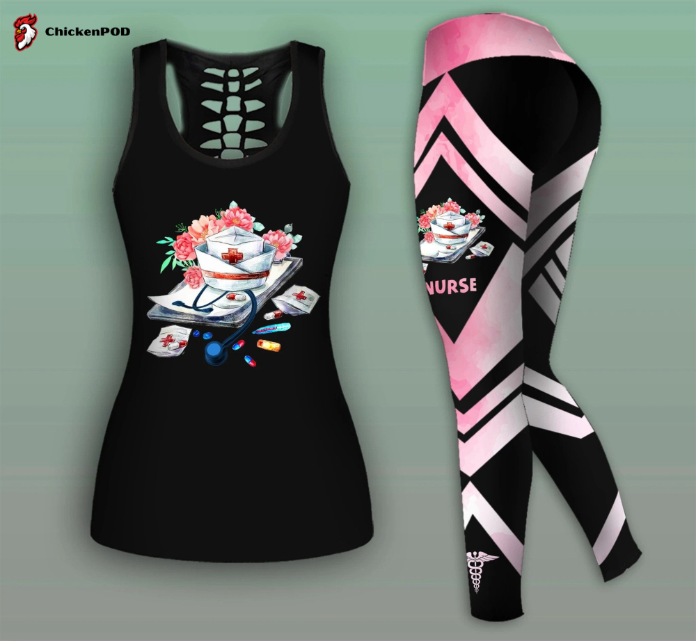 Beautiful Nurse Combo legging + Tanktop