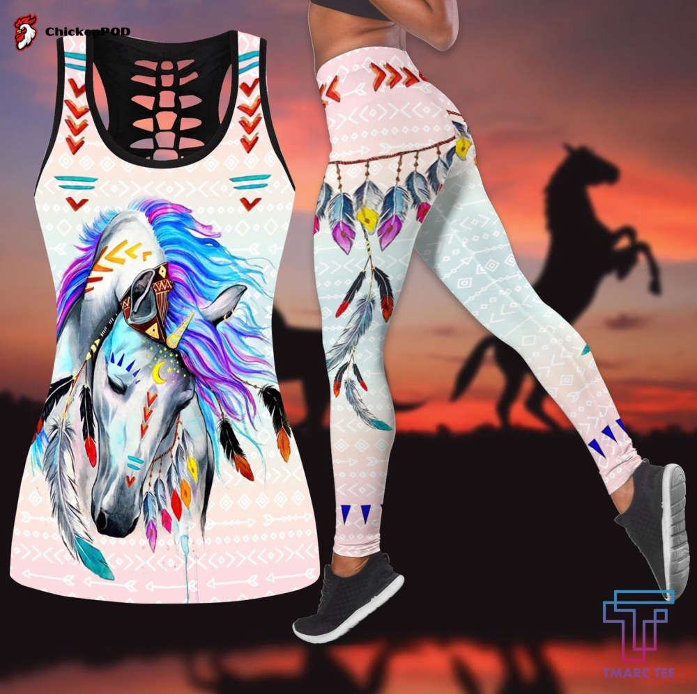 Beebuble Beautiful Horse Combo Tank + Legging