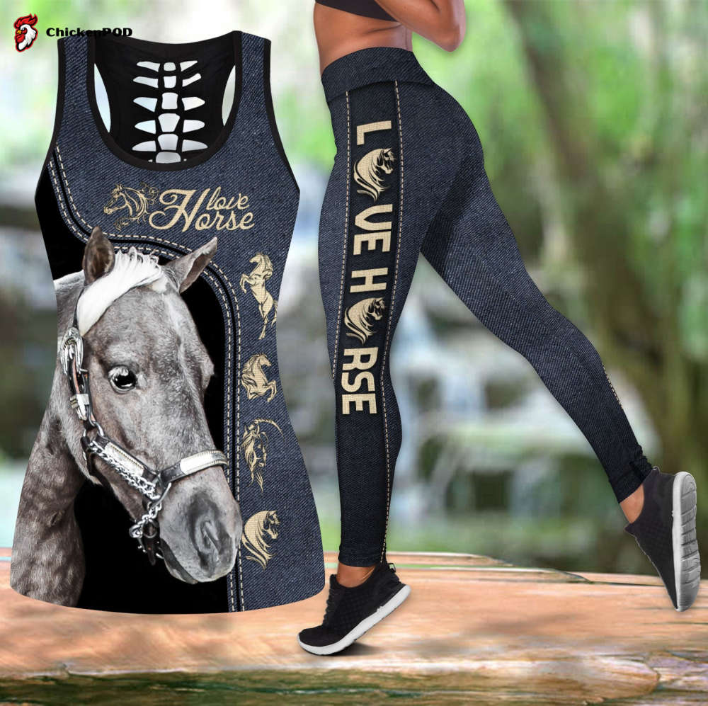 Beebuble Love Horse Combo Tank + Legging NTN07072202