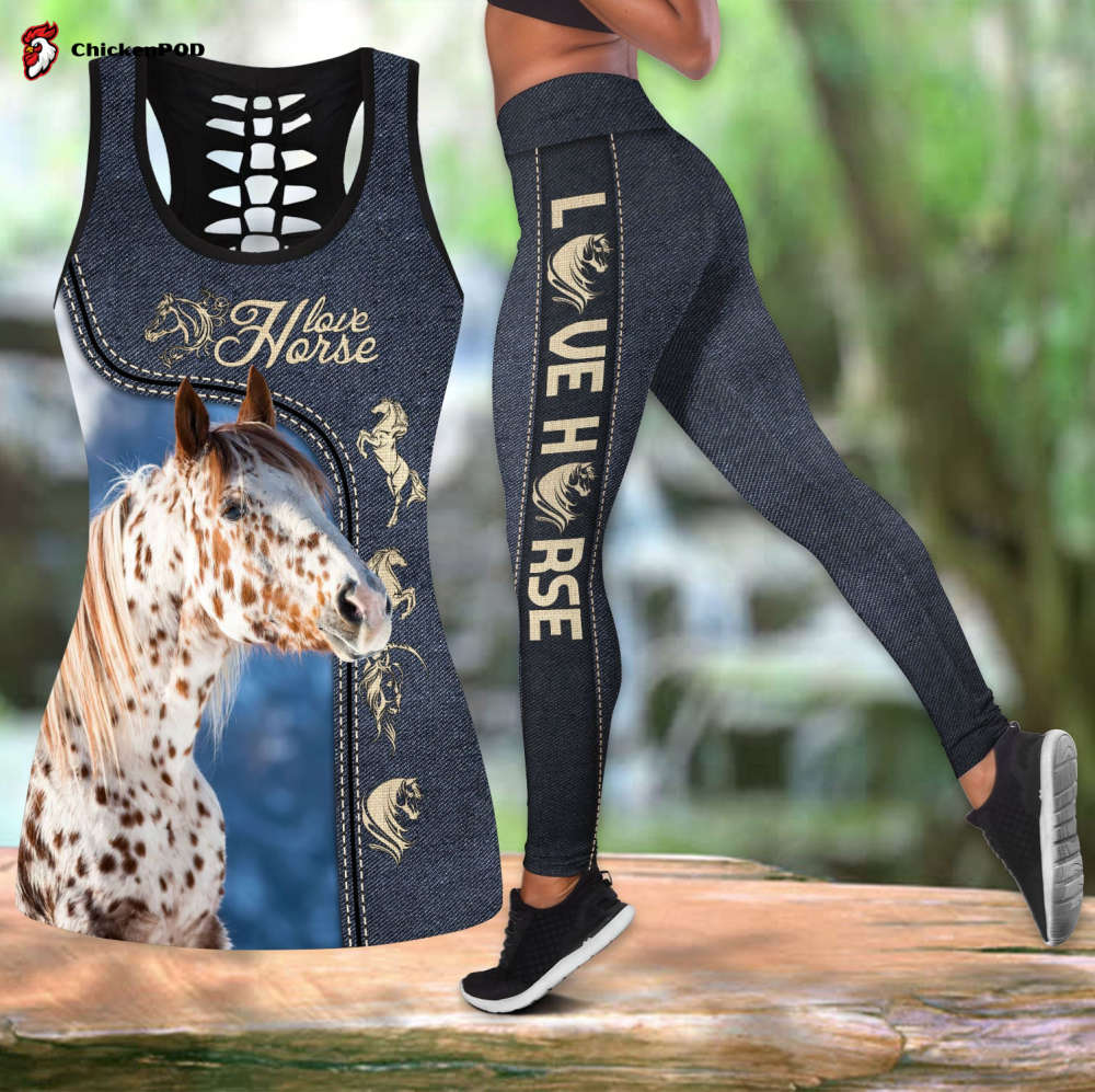 Tattoos legging + hollow tank combo MP05092006S