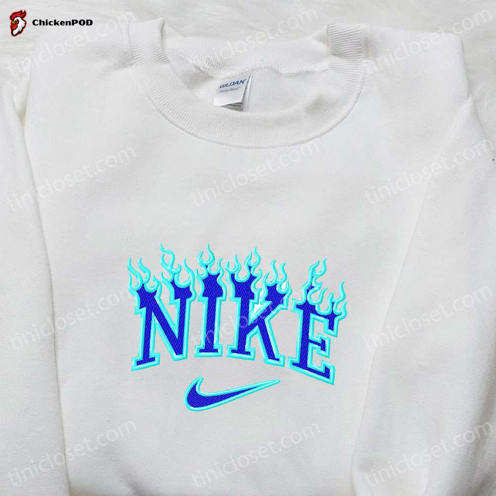 Baby Yoda x Nike Movie Embroidered Tshirt – Star Wars & Nike Inspired Shirt