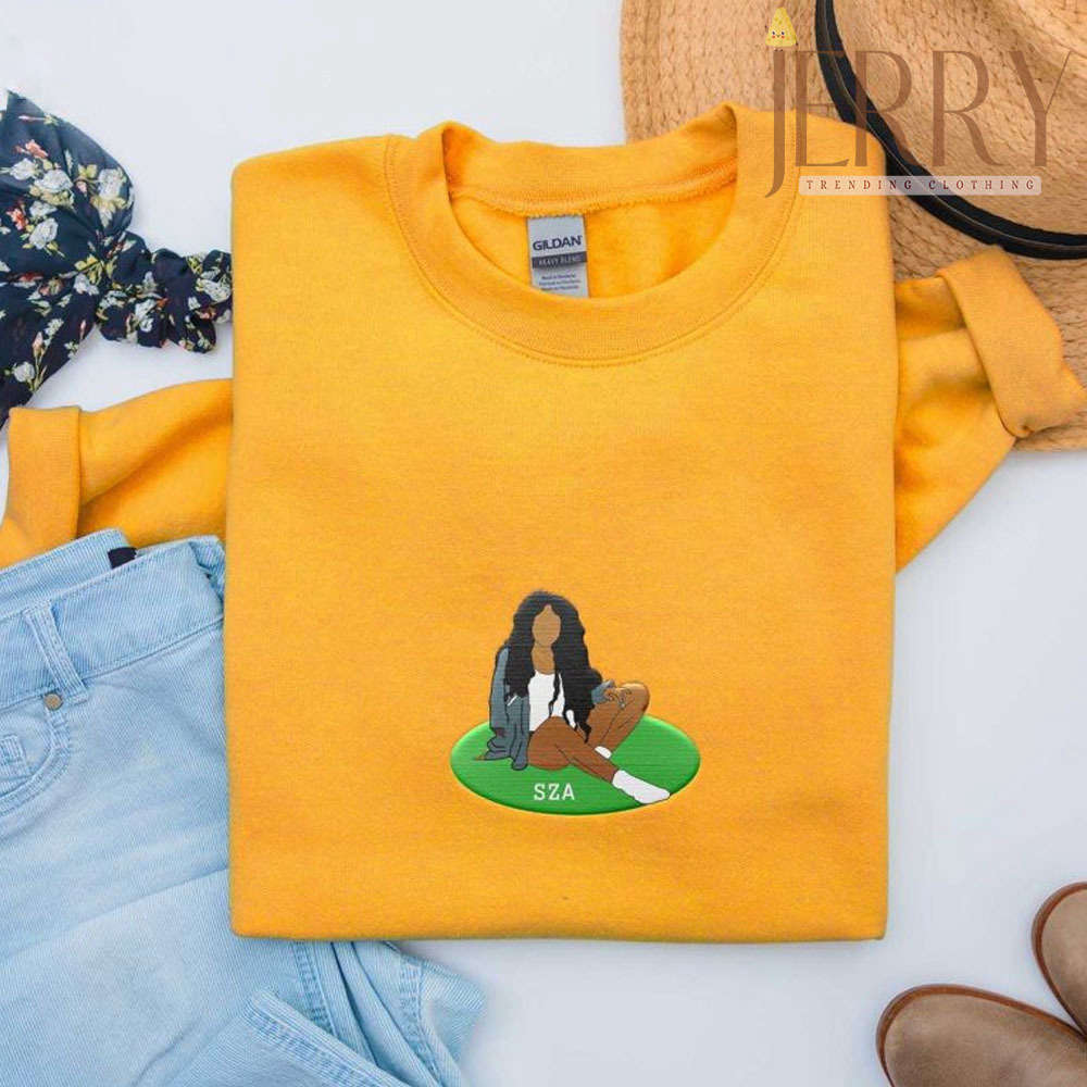 Affordable Ctrl SZA Embroidered Sweatshirt – SZA SOS Tour Merchandise