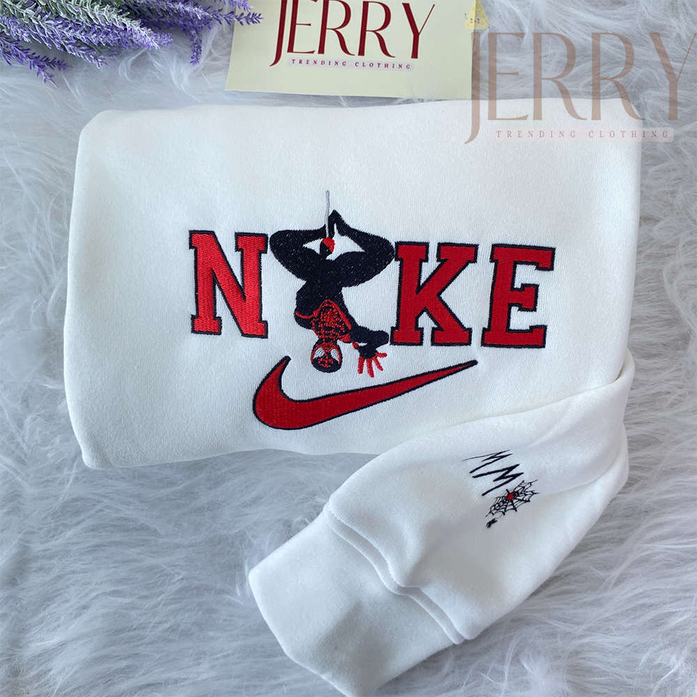 Affordable Miles Morales Spider-Man Nike Sweatshirt: Perfect Christmas Gift for Couples