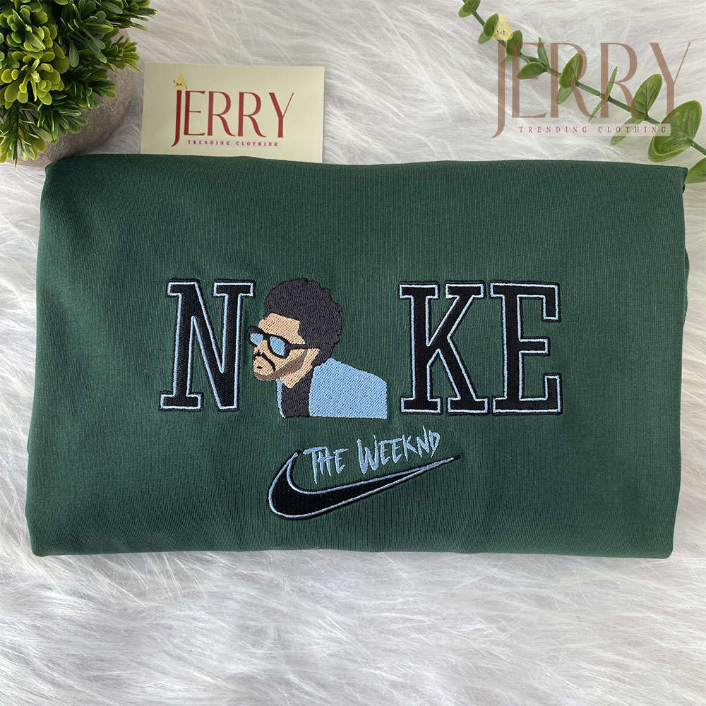 Custom Maleficent Stitch Nike Sweatshirt – Spooky Halloween Couple Gift