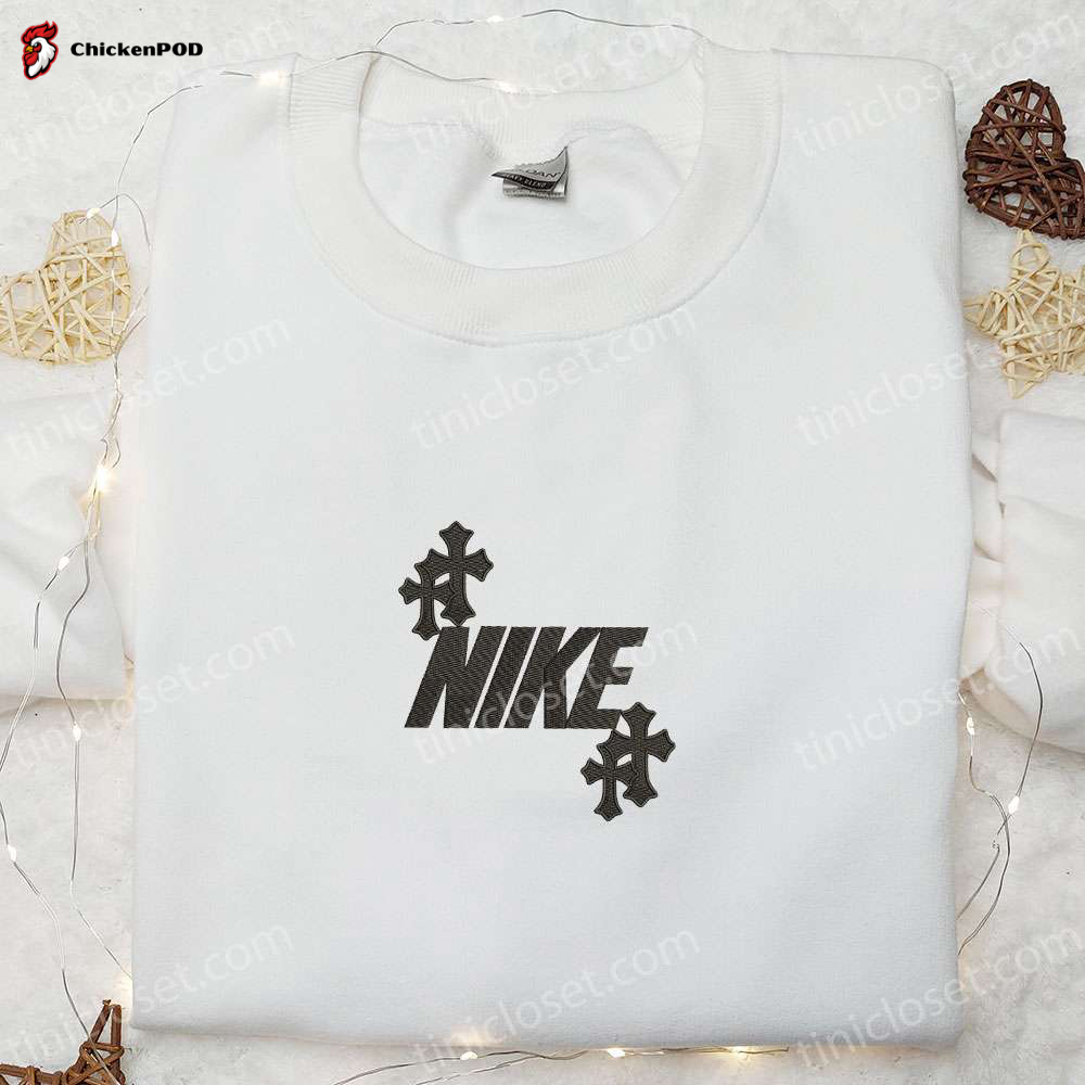 Christian Cross x Nike Embroidered Shirt & Thanksgiving Hoodie: Perfect Christmas Gift Ideas