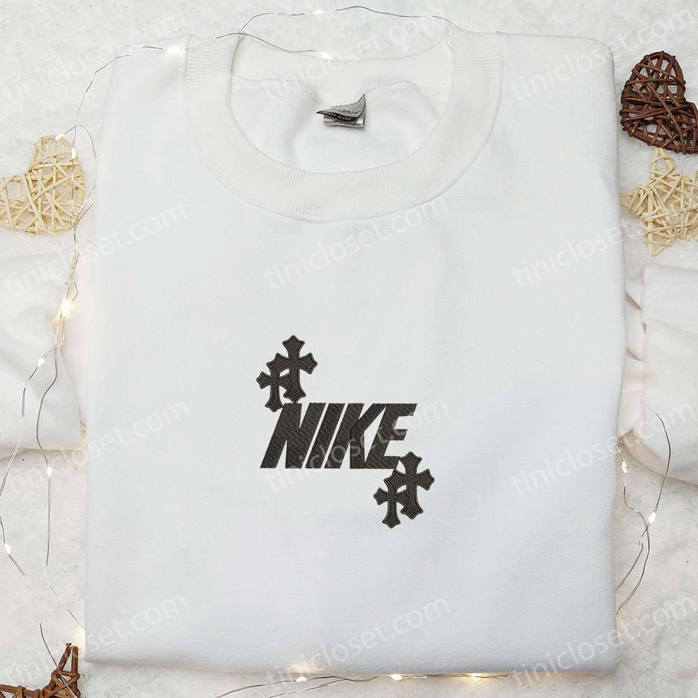 Christian Cross x Nike Embroidered Shirt & Thanksgiving Hoodie: Perfect Christmas Gift Ideas