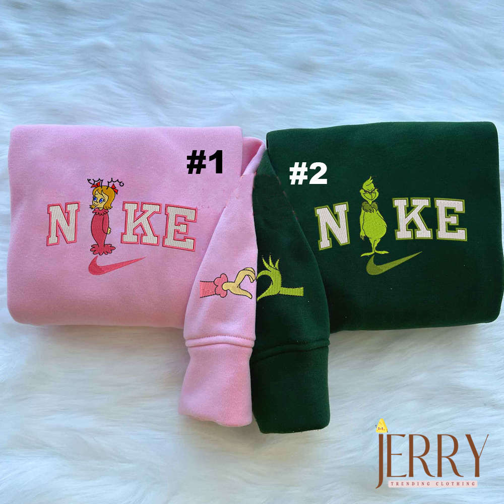 Adorable Hello Kitty and Dear Daniel Nike Embroidered Sweatshirts: Stay Fashionable with Cute Characters!