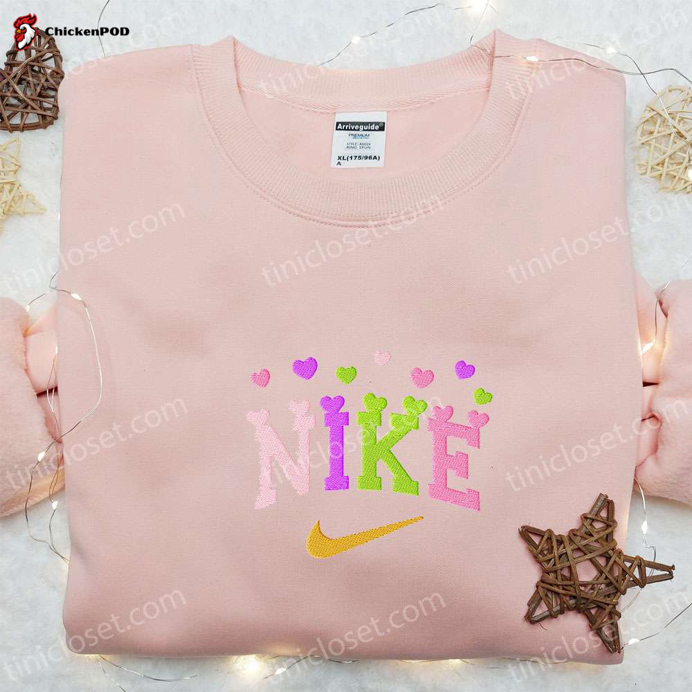 Gingerbread x Nike Embroidered Tshirt: Best Christmas Gift Ideas Nike Inspired Shirt