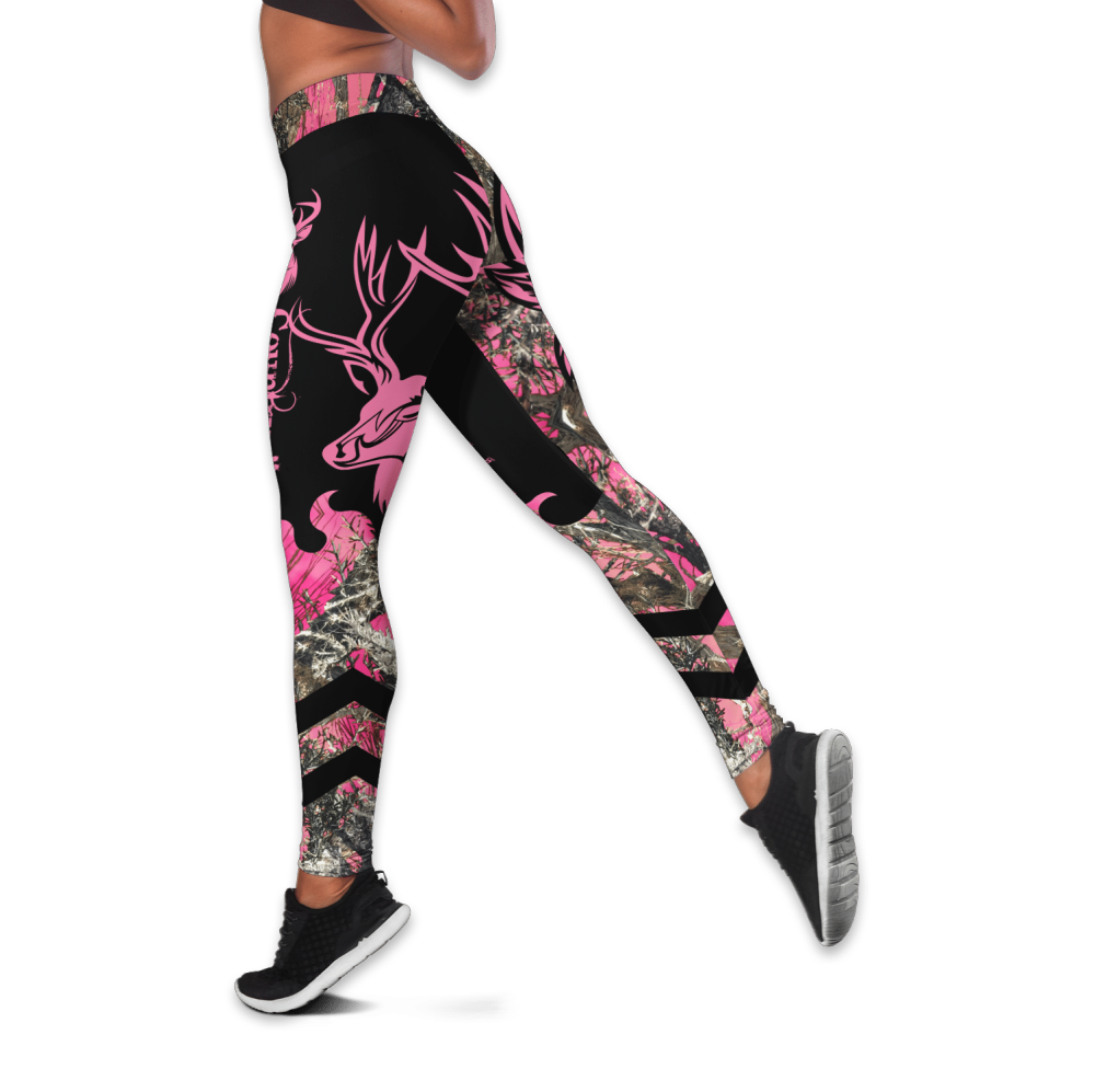 Country Girl Pink Combo Tank + Legging