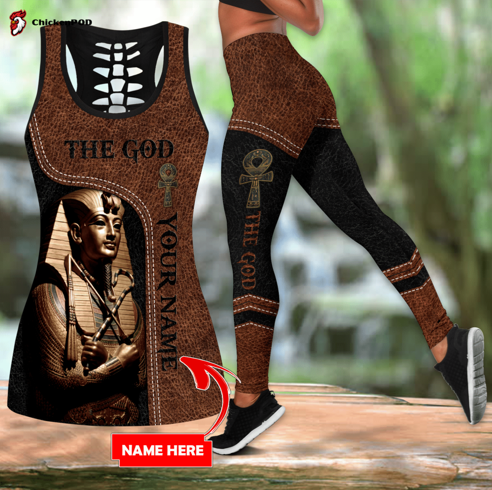 Death Girl Love Skull tanktop & legging outfit For Women Sport Gifts Sport Gifts