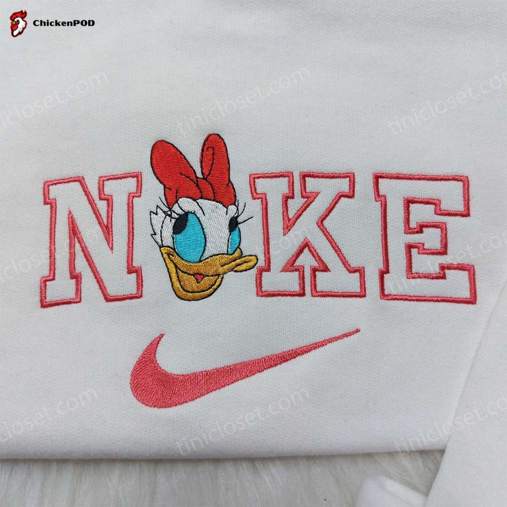 Daisy Duck Nike Embroidered Shirt & Disneyland Family Shirts – Nike Inspired Hoodie