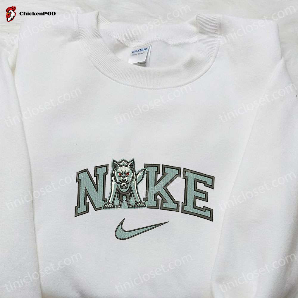 Nike Inspired Couple Kissing Shirt & Hoodie: Best Valentine Gift Ideas with Nike Swoosh Embroidery