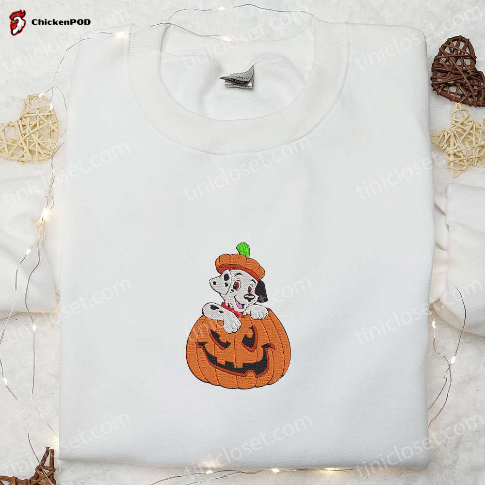 Chucky x Stitch Halloween Embroidered Shirt: Scary & Best Gift Idea for Halloween