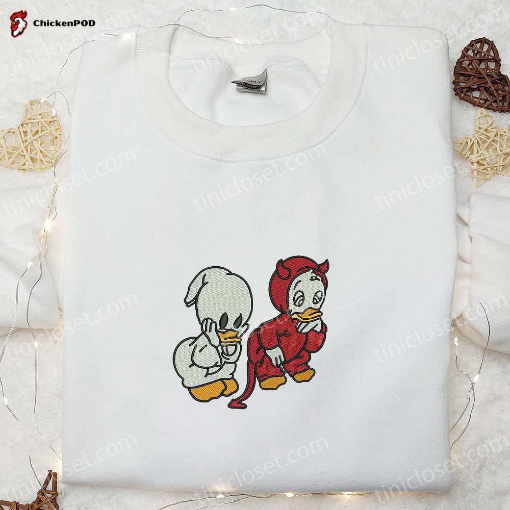 Spook-tacular Embroidered Disney Hoodie Sweatshirt & Shirt Donald Duck Halloween Collection