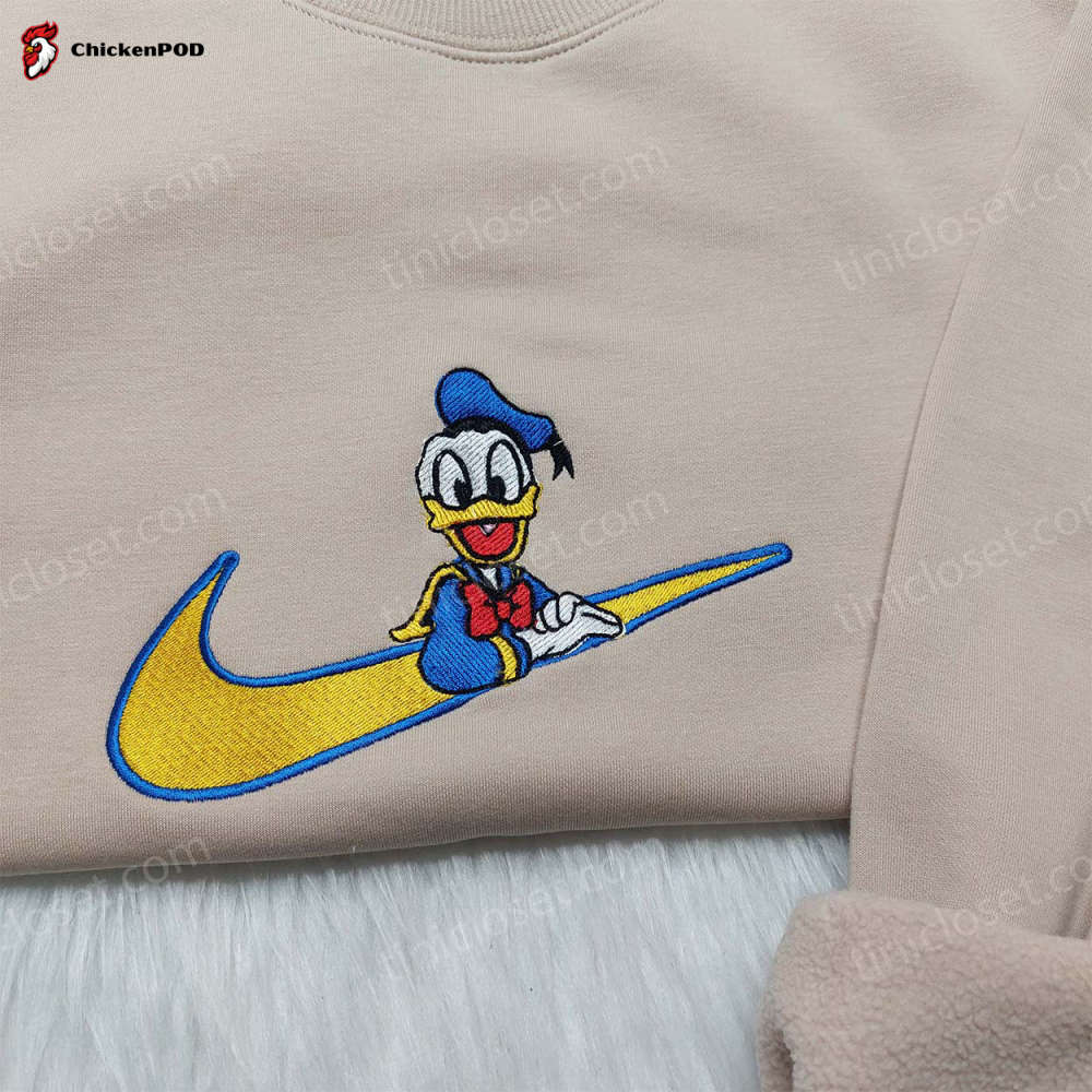 Disneyland Family Shirts: Donald Duck Nike Embroidered Shirt & Nike Inspired Hoodie