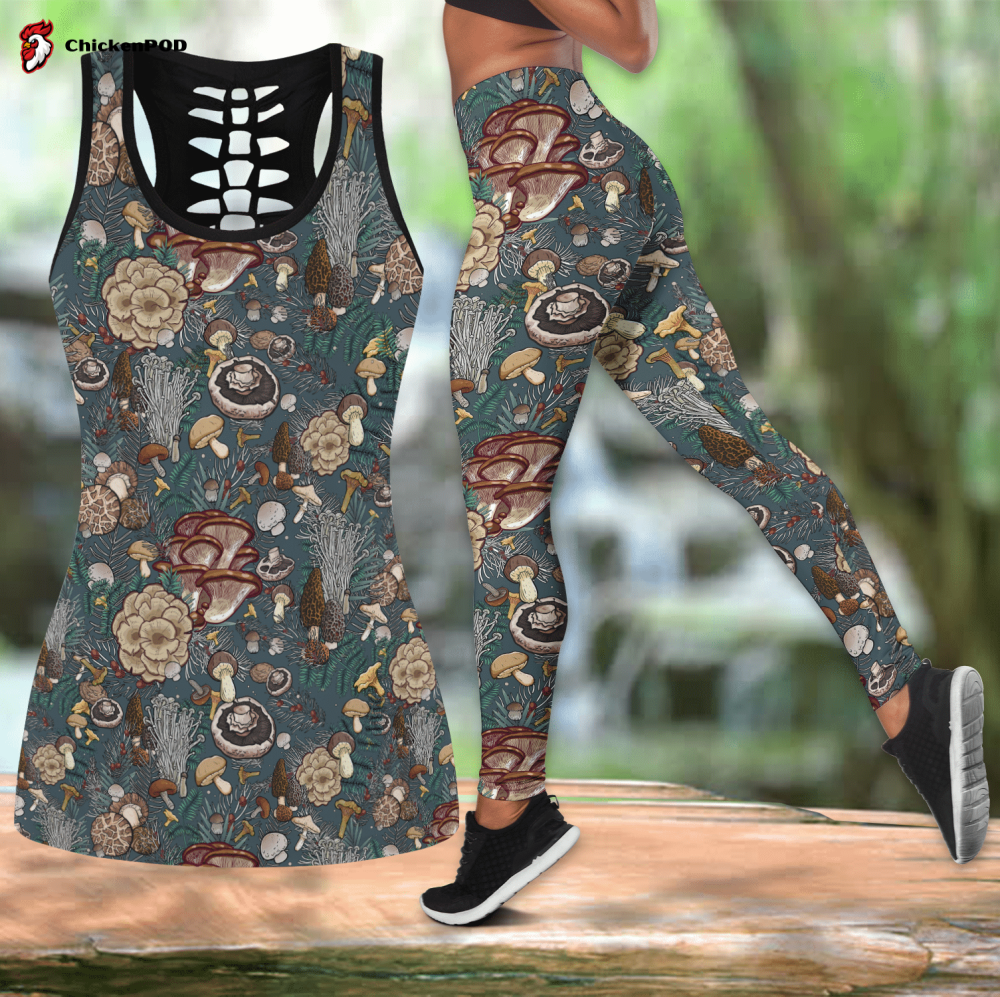 Edible Mushrooms Combo Tank + Legging