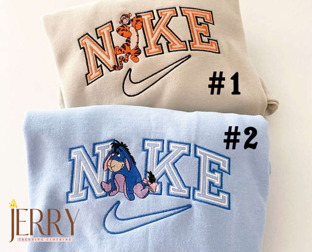 Disney Nike Embroidered Sweatshirt – Eeyore and Tigger Collection