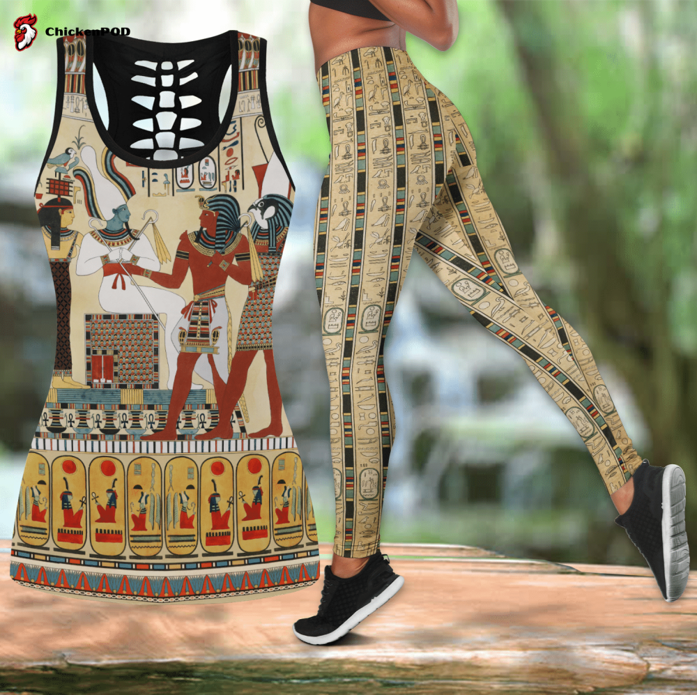 Egyptian Ancient Gods Life Egyptian Combo Legging Tank