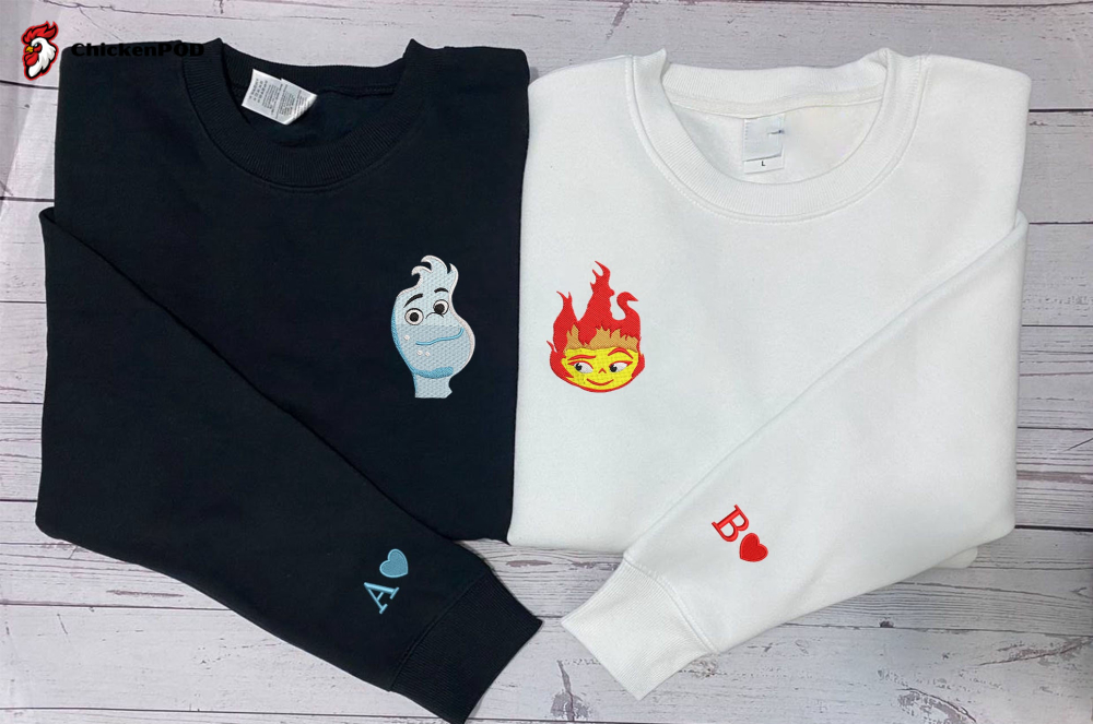 Squirtle Squad Embroidery Sweatshirt: Unique Embroidered Gift for Sweatshirt Lovers!