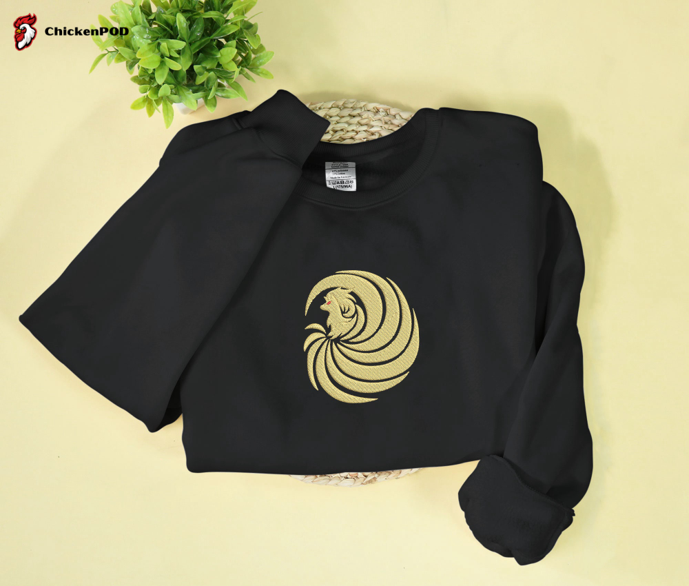 Stylish Embroidered Ninetales Sweatshirt: Perfect Fire Sweater Gift