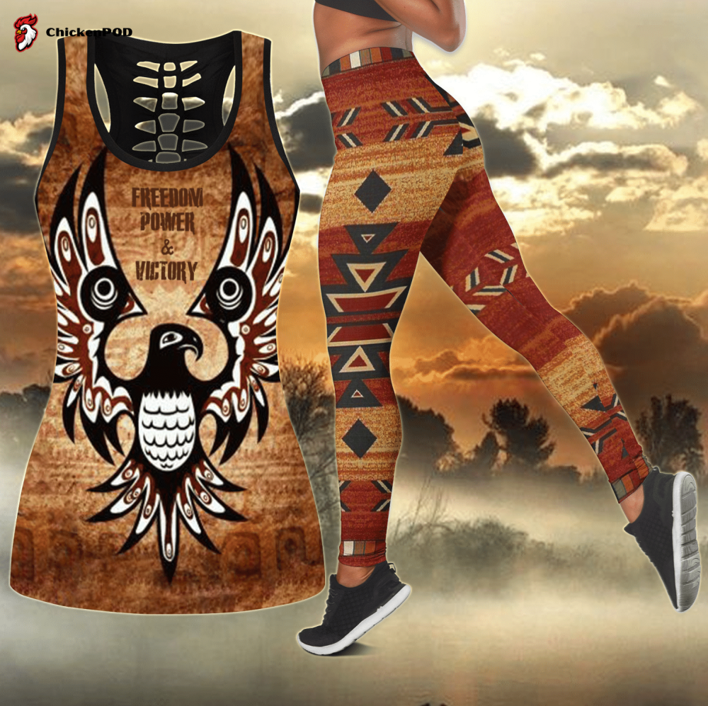 Amazing Polynesian Traditional Tattoo Deluxe Legging & Tank Top ML