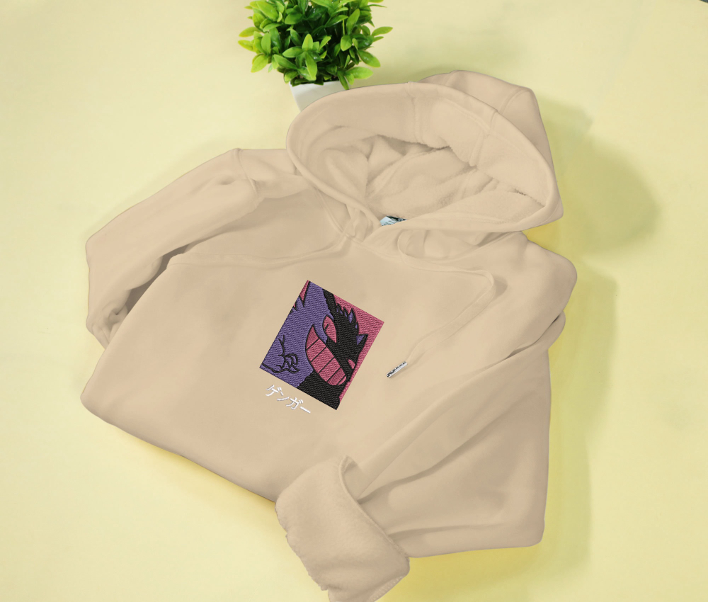 Gengar Embroidered Hoodie & Sweatshirt Gift: Stylish & Cozy Pokémon Apparel