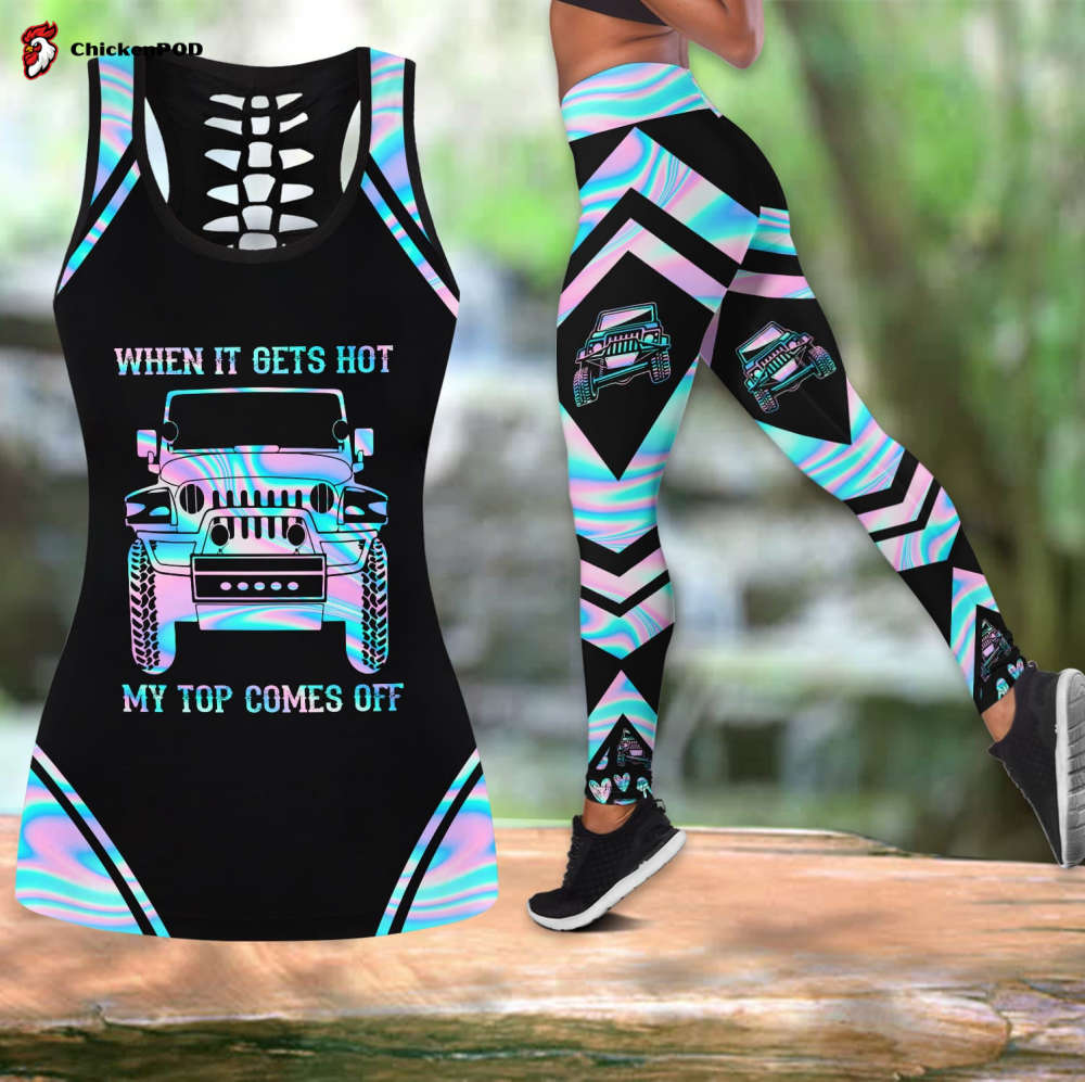 Jeep Girl All Over Printed Combo Tanktop + Legging PH