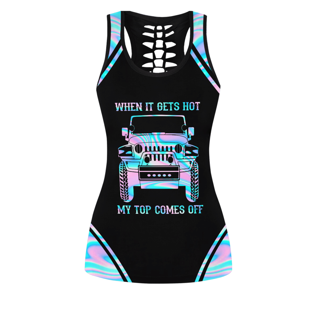 Jeep Girl All Over Printed Combo Tanktop + Legging PH